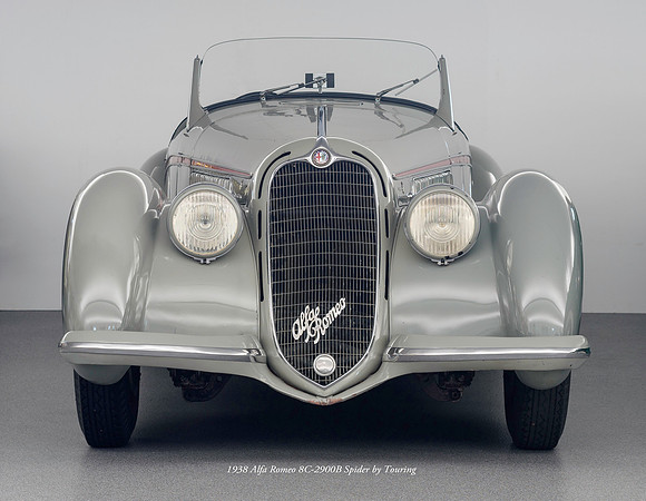 1938 Alfa Romeo 8C-2900B Spider by Touring